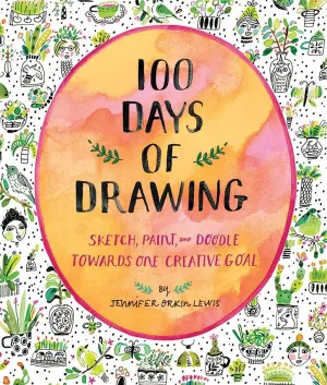 100 Days Of Drawing - Paperback