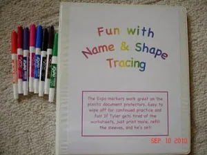 A Tracing Book Helps Students Master Writing