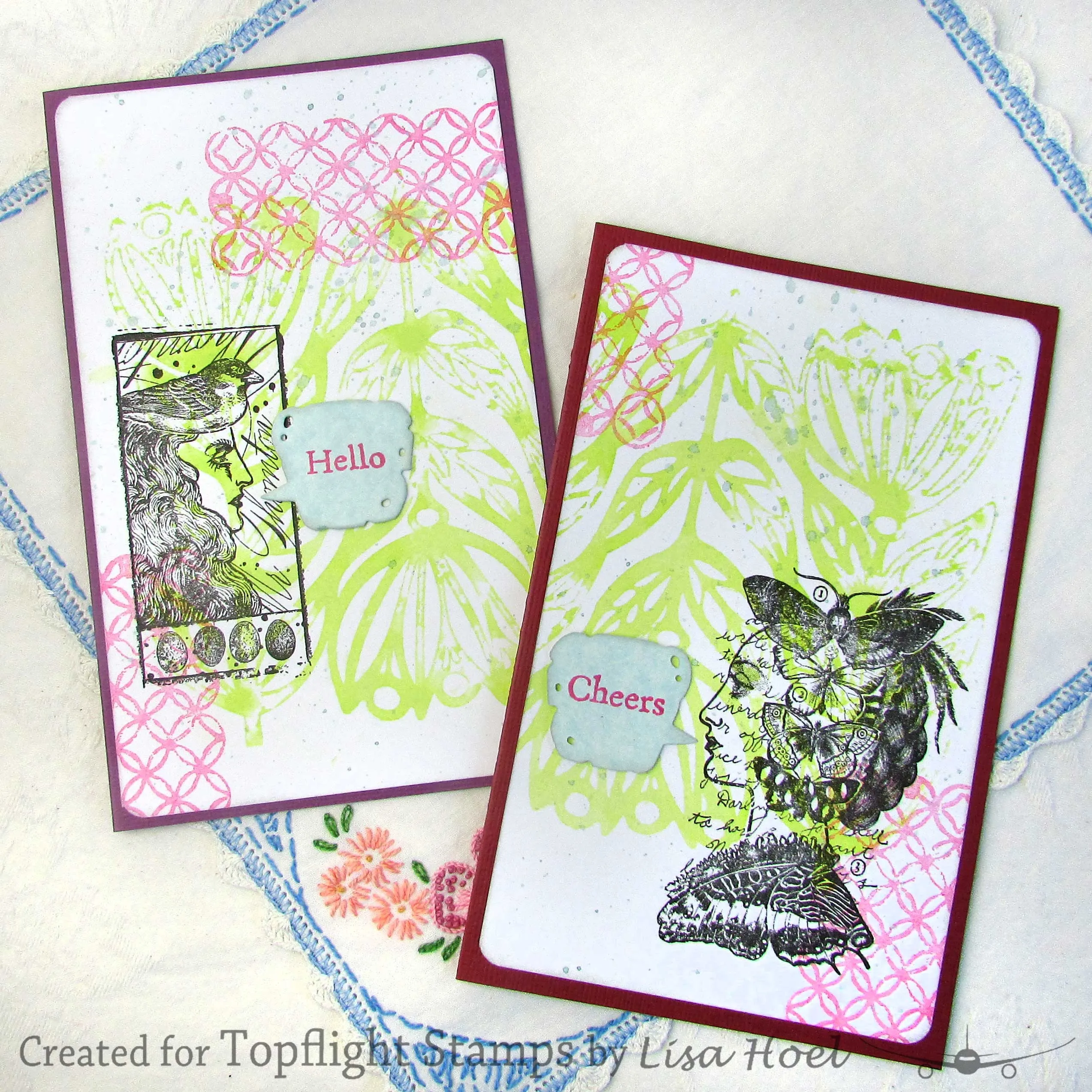 AALL & Create - A6 - Clear Stamps - 666 - Janet Klein - Everyday Sentiments