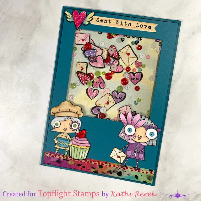 AALL & Create - A7 - Clear Stamps - 378 - Janet Klein - The Crafter