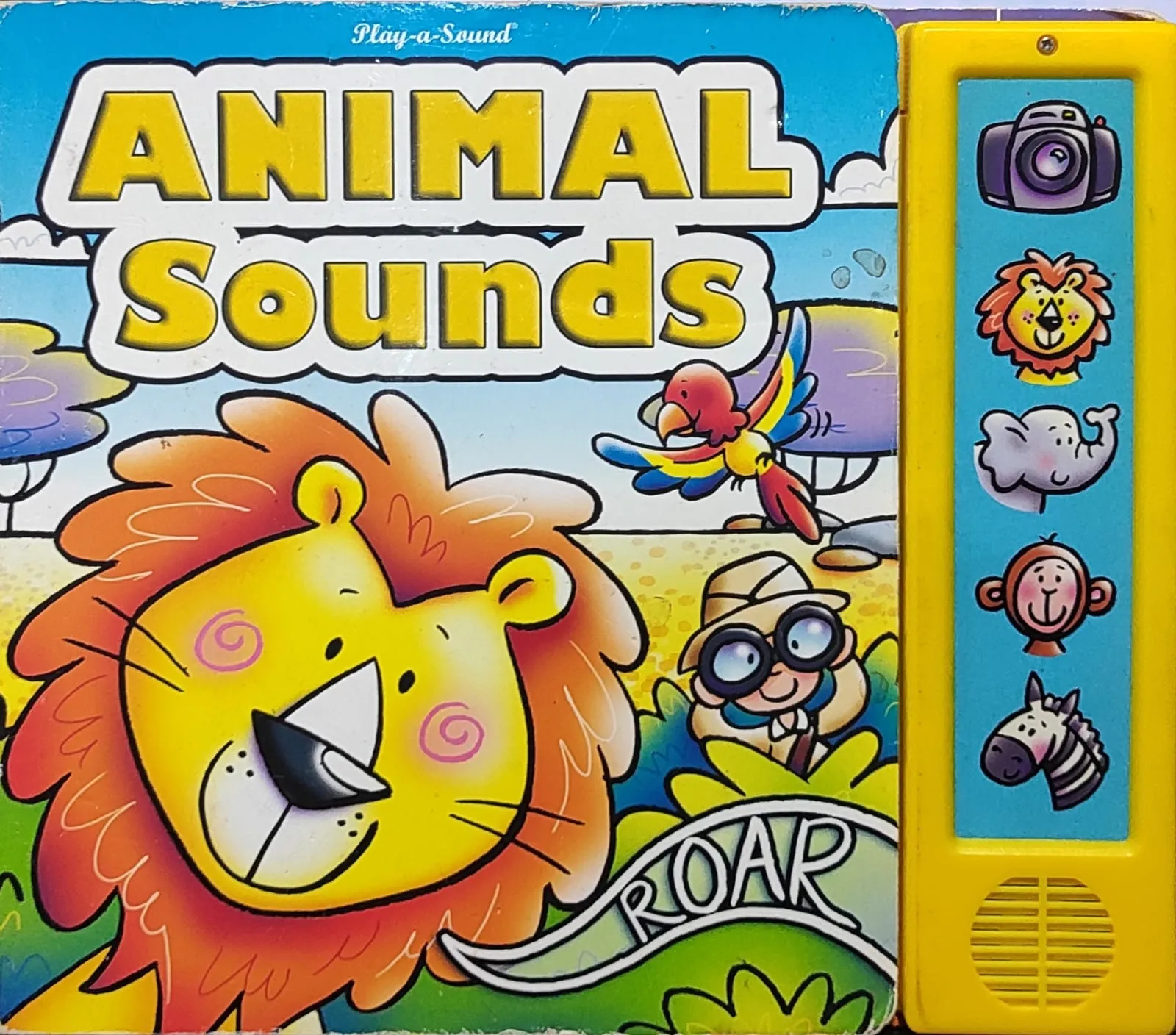 Animal Sounds (Play-a-sound) (Board book)