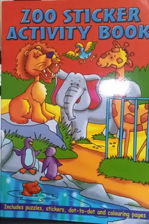 Animal Sticker Activity Book