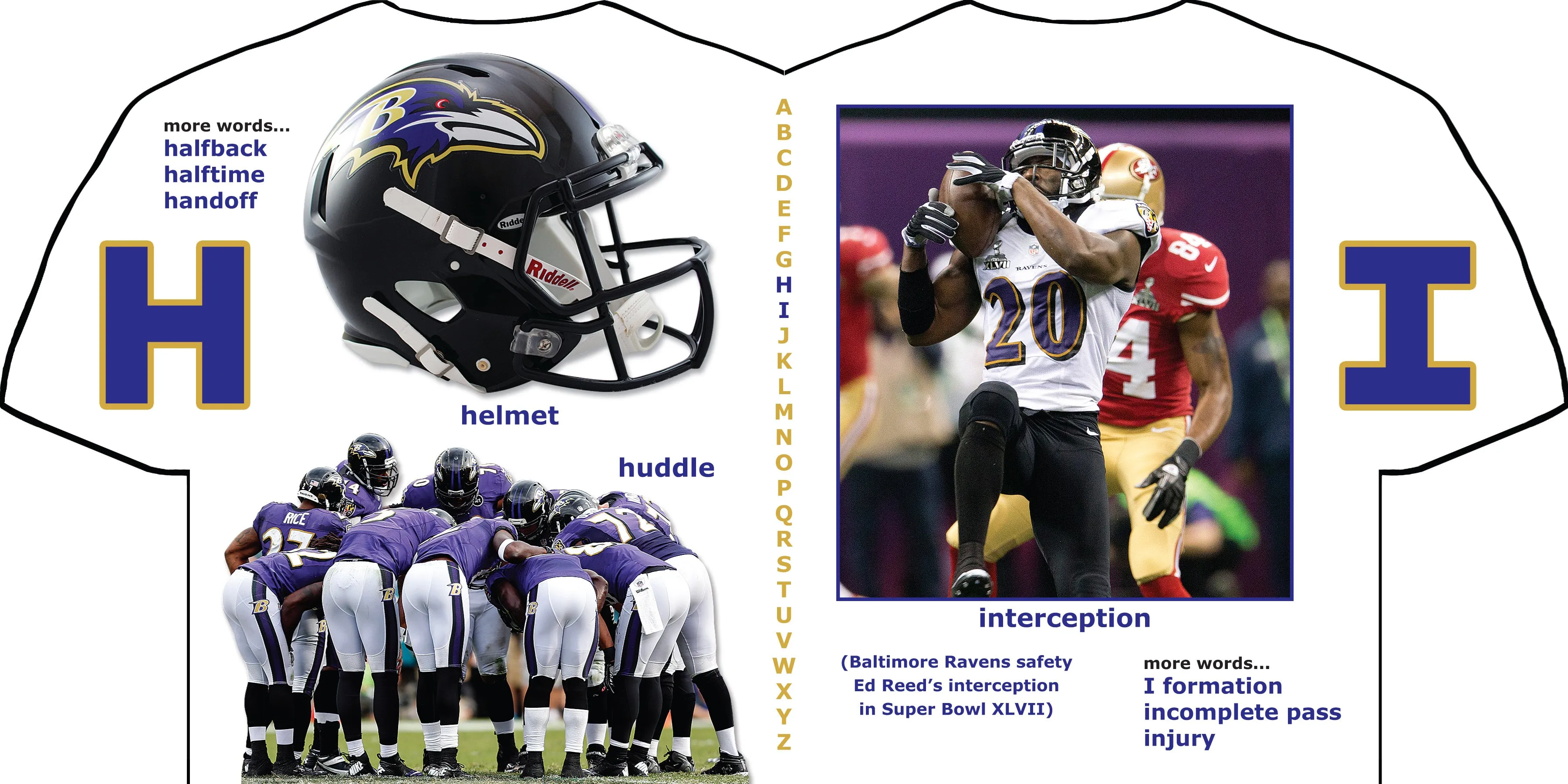 Baltimore Ravens ABC Board Book