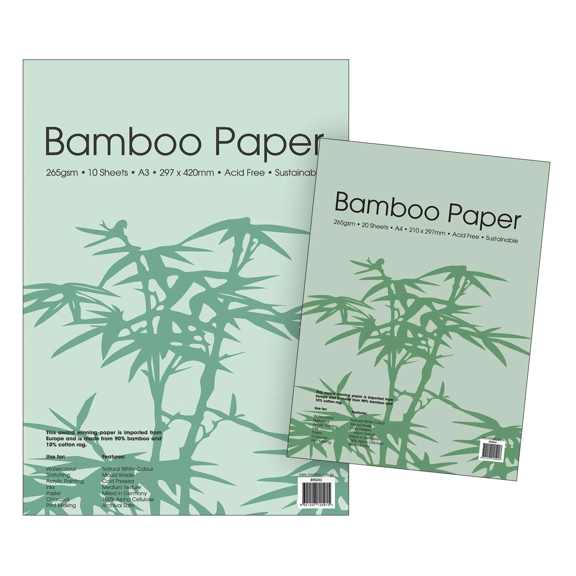 Bamboo Paper Pad 265gsm