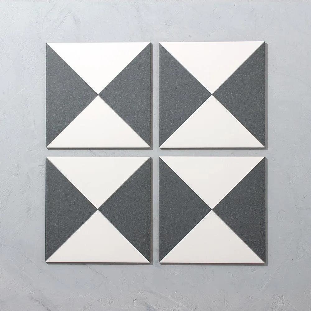 Black & White Porcelain Tile