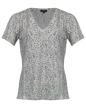 Cara Watercolor Cheetah Tee