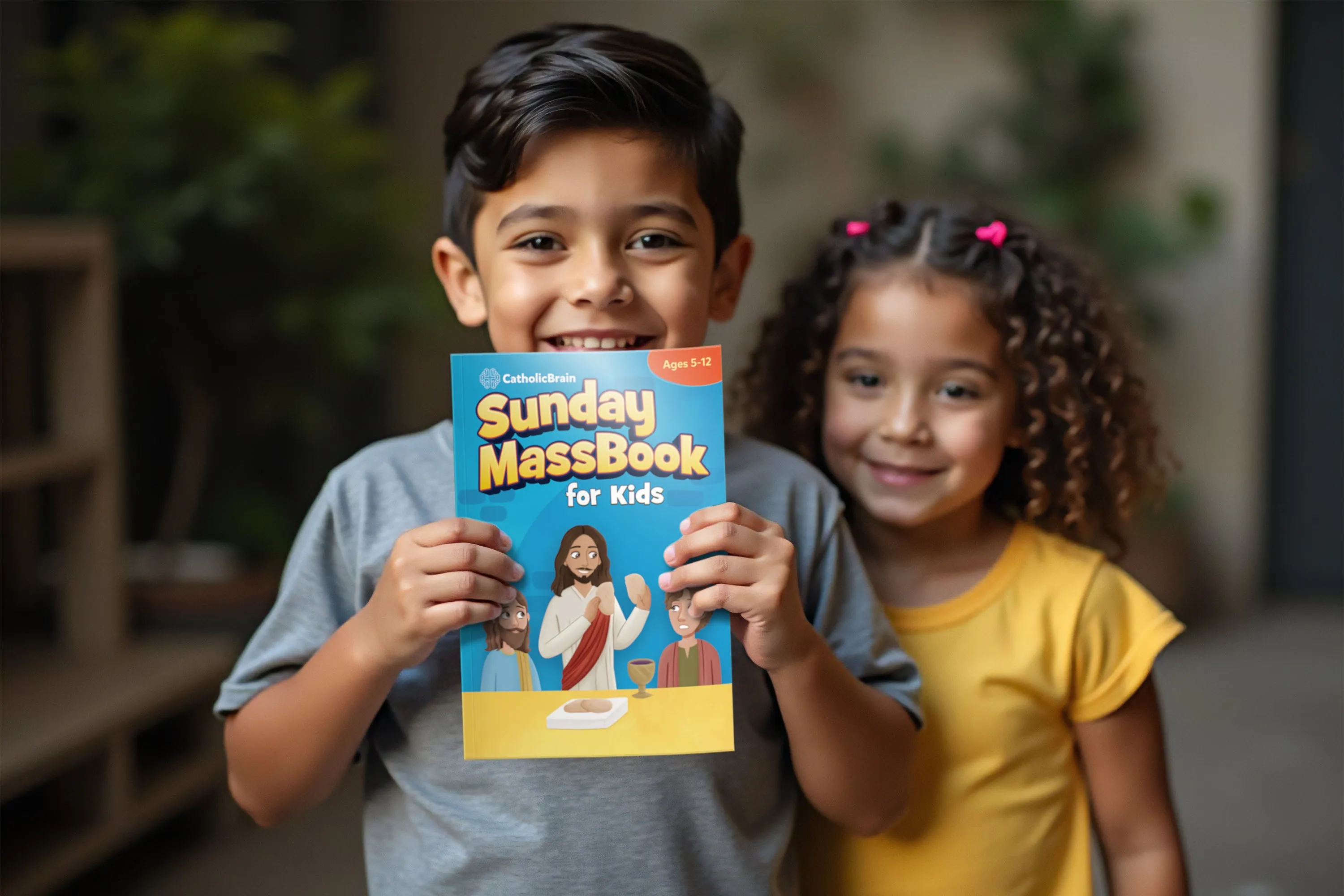 CatholicBrain Sunday MassBook for Kids (Ages 5-12) - Ships December 01, 2024