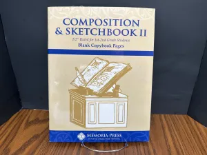 Composition & Sketchbook ll Blank Copybook Pages