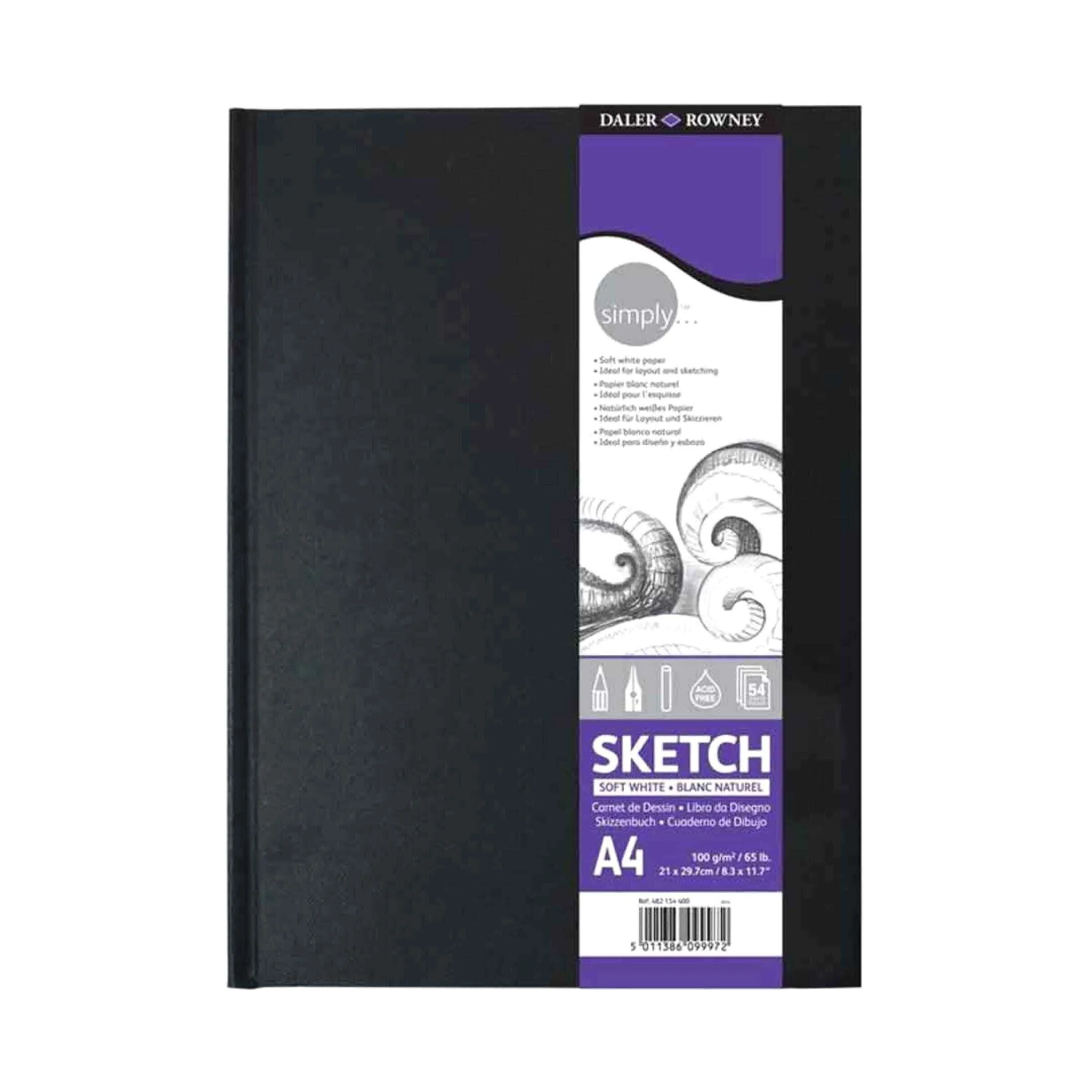 Daler Rowney Simply Hard Cover Sketchbook