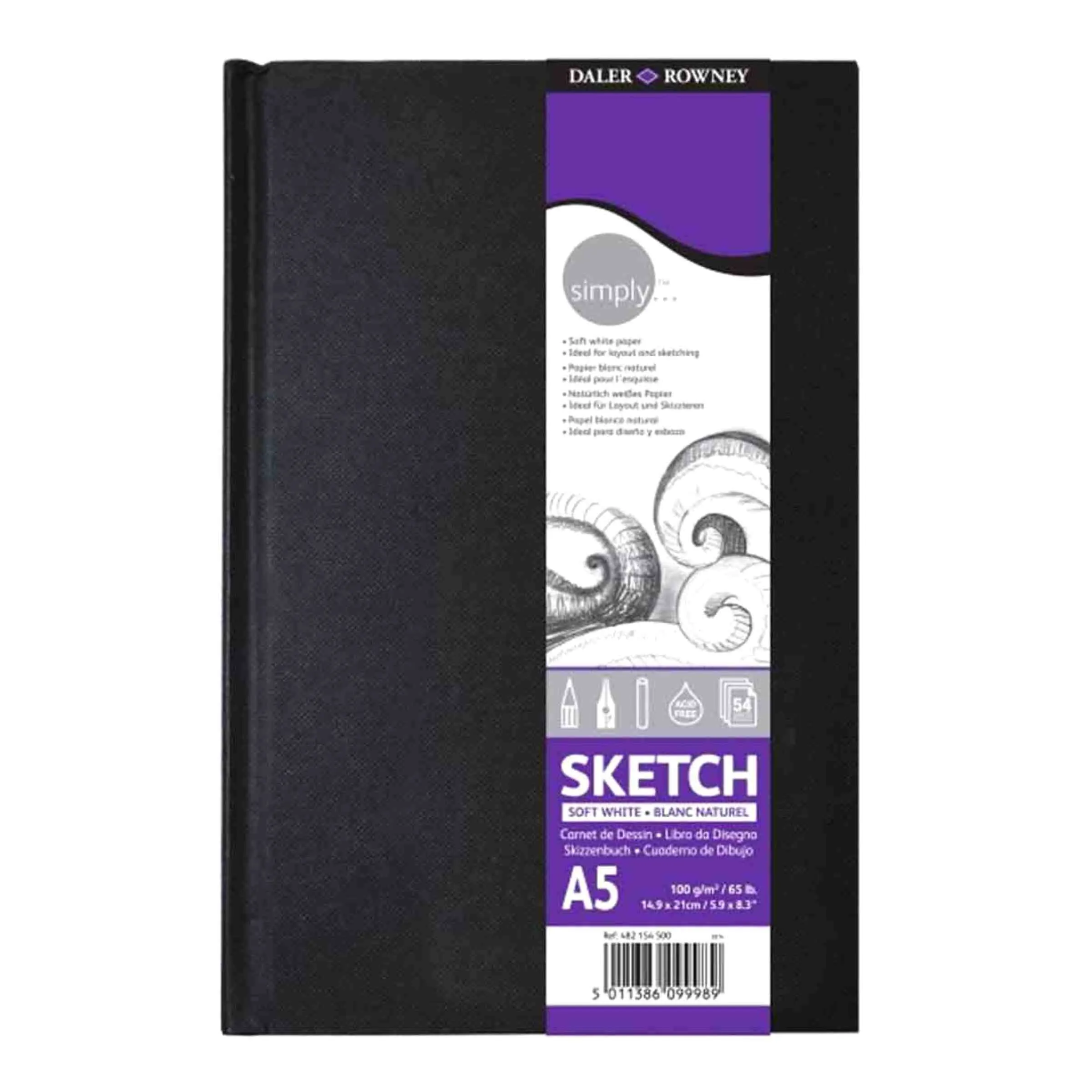 Daler Rowney Simply Hard Cover Sketchbook