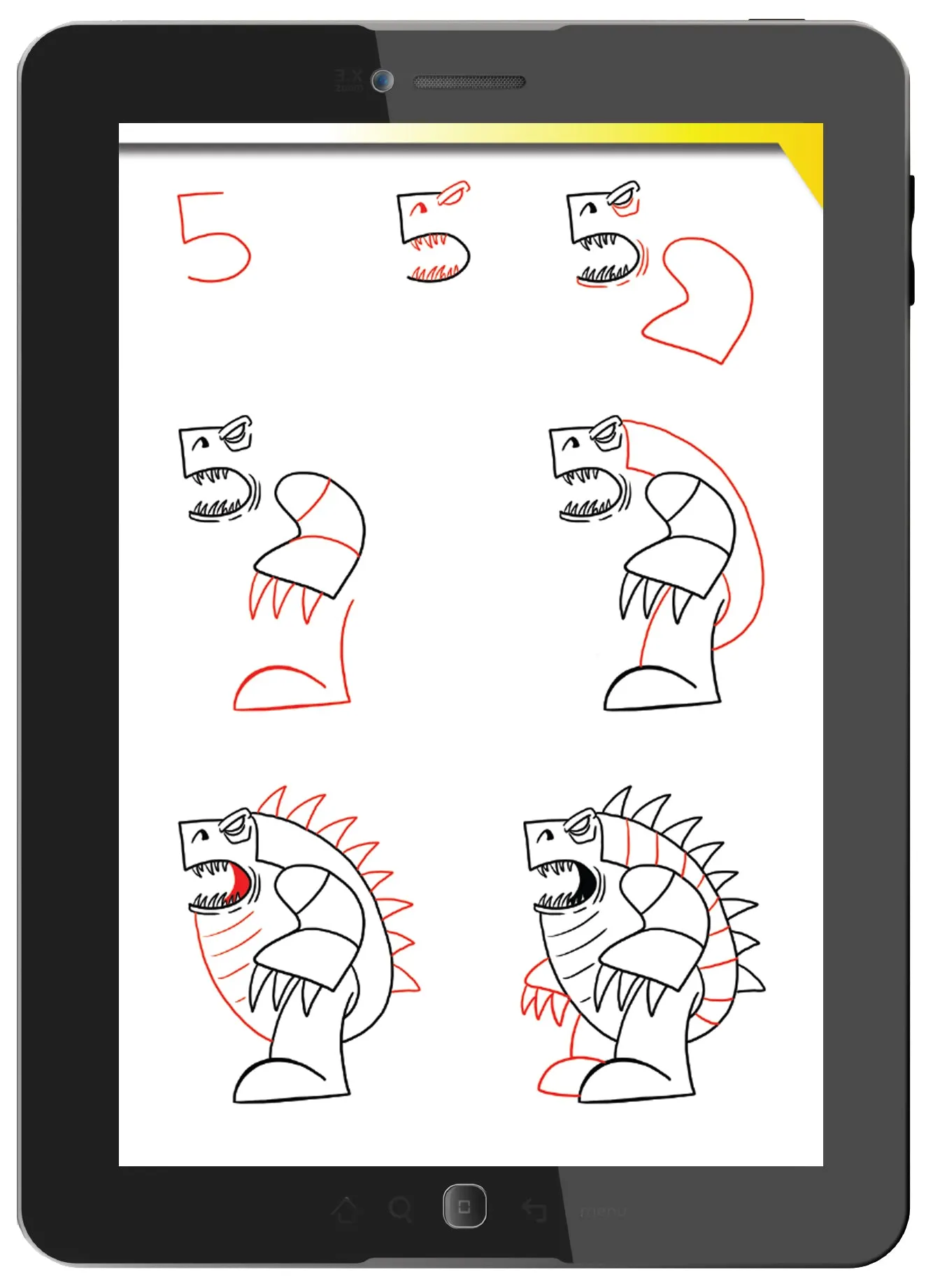 Draw Giant Monster "Kaiju" Using Numbers