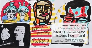 Drawing Faces for Fun Workshop - September 23