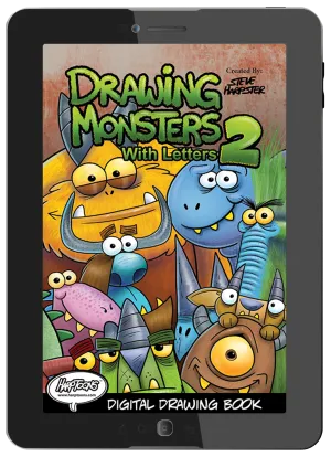 Drawing Monsters With Letters 2