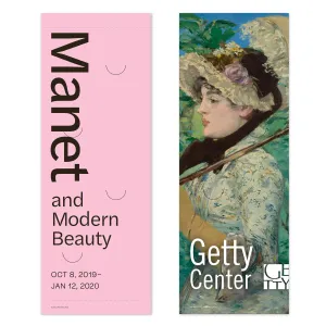 Getty Exhibition Banner - Manet and Modern Beauty