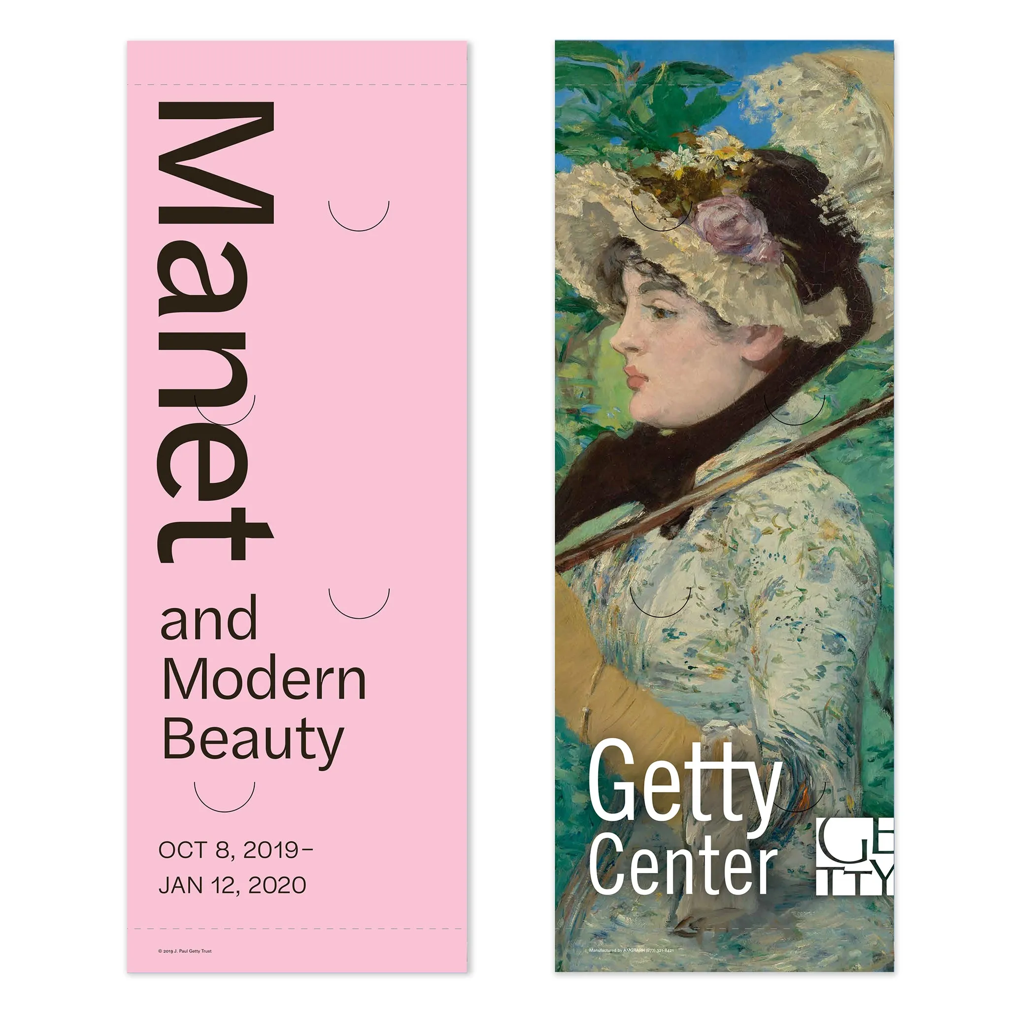 Getty Exhibition Banner - Manet and Modern Beauty