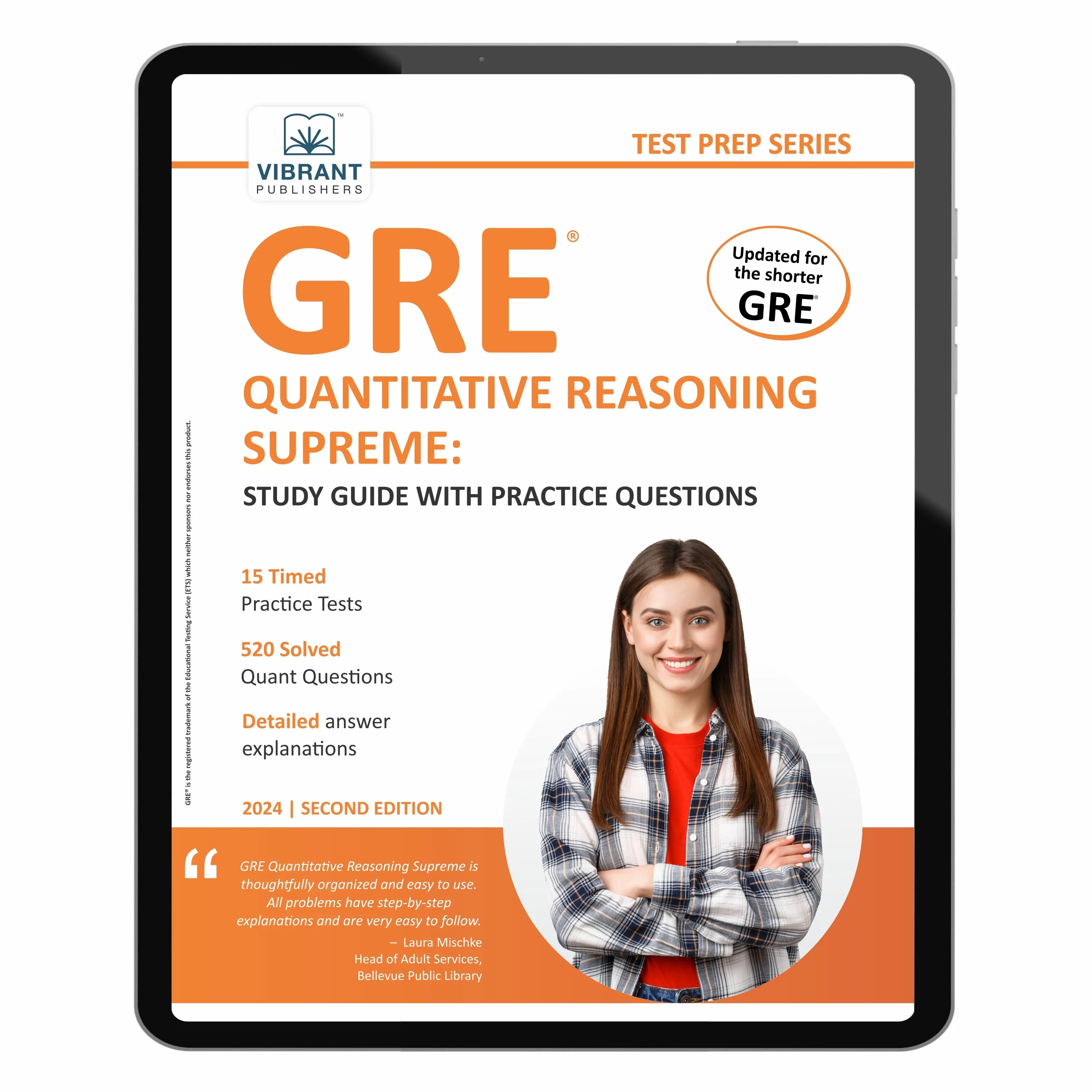 GRE Quantitative Reasoning Supreme: Study Guide with Practice Questions (2024 Edition)