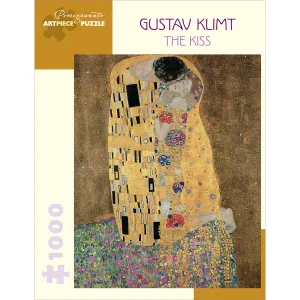 Gustav Klimt's <i>The Kiss</i> Puzzle - 1,000 Pieces