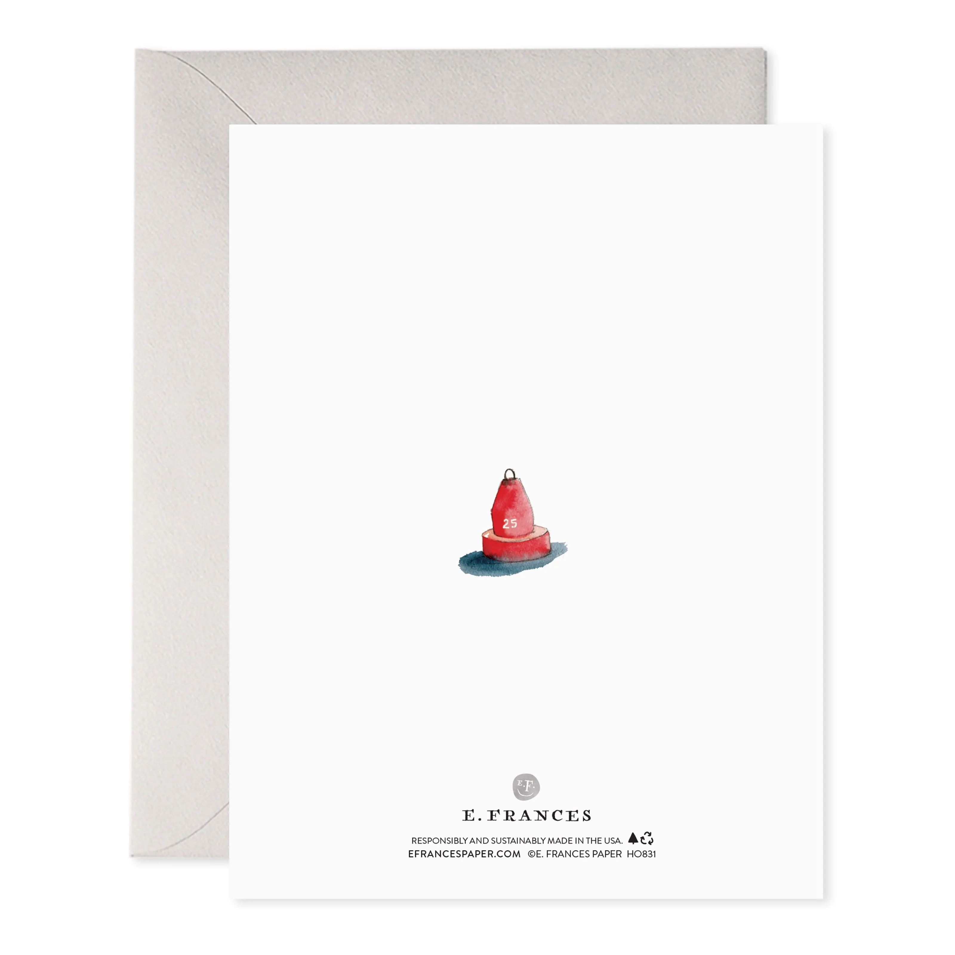 Holiday Sailboat Holiday Card