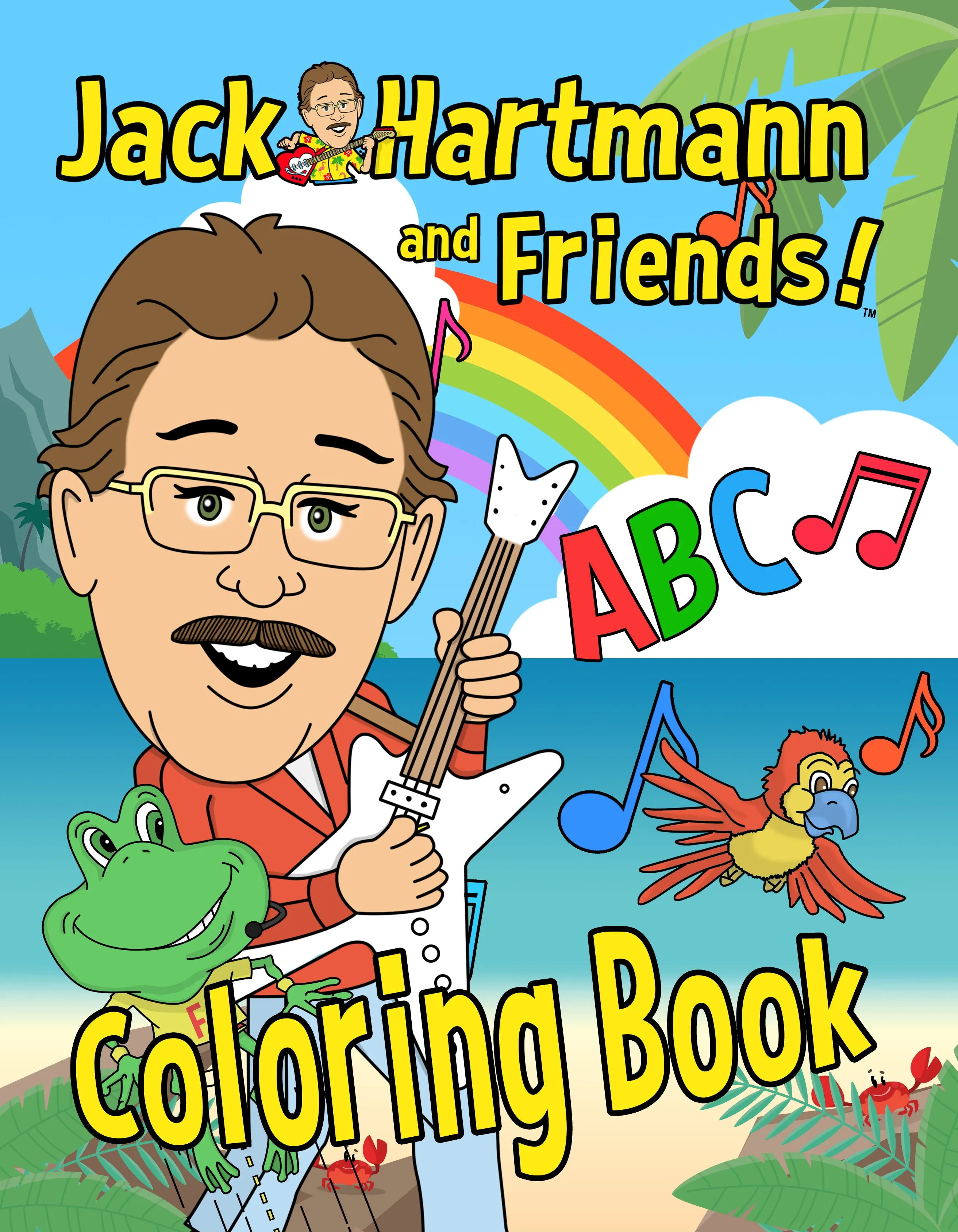 Jack Hartmann and Friends! Coloring Book