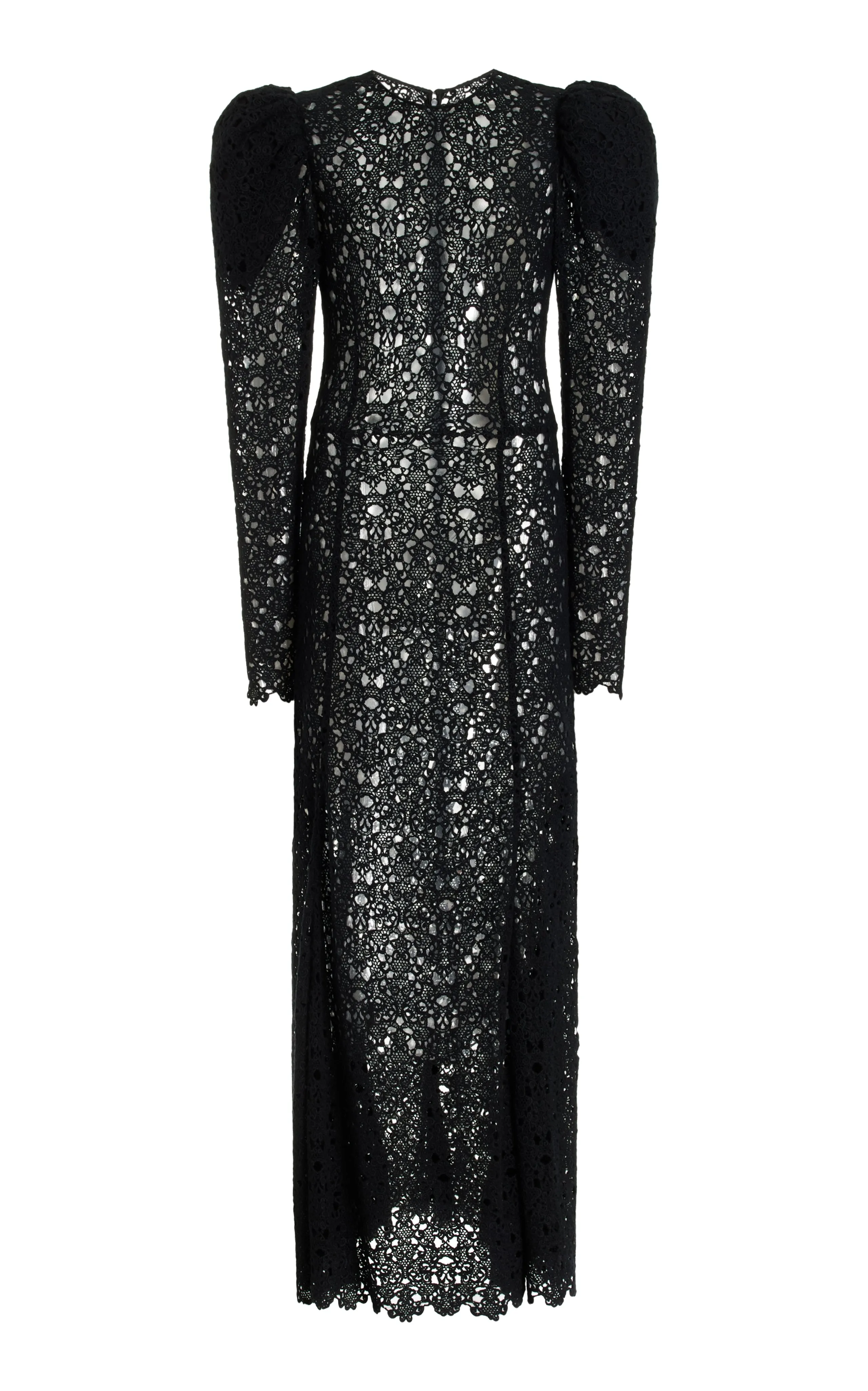 Lana Dress in Black Cashmere Lace