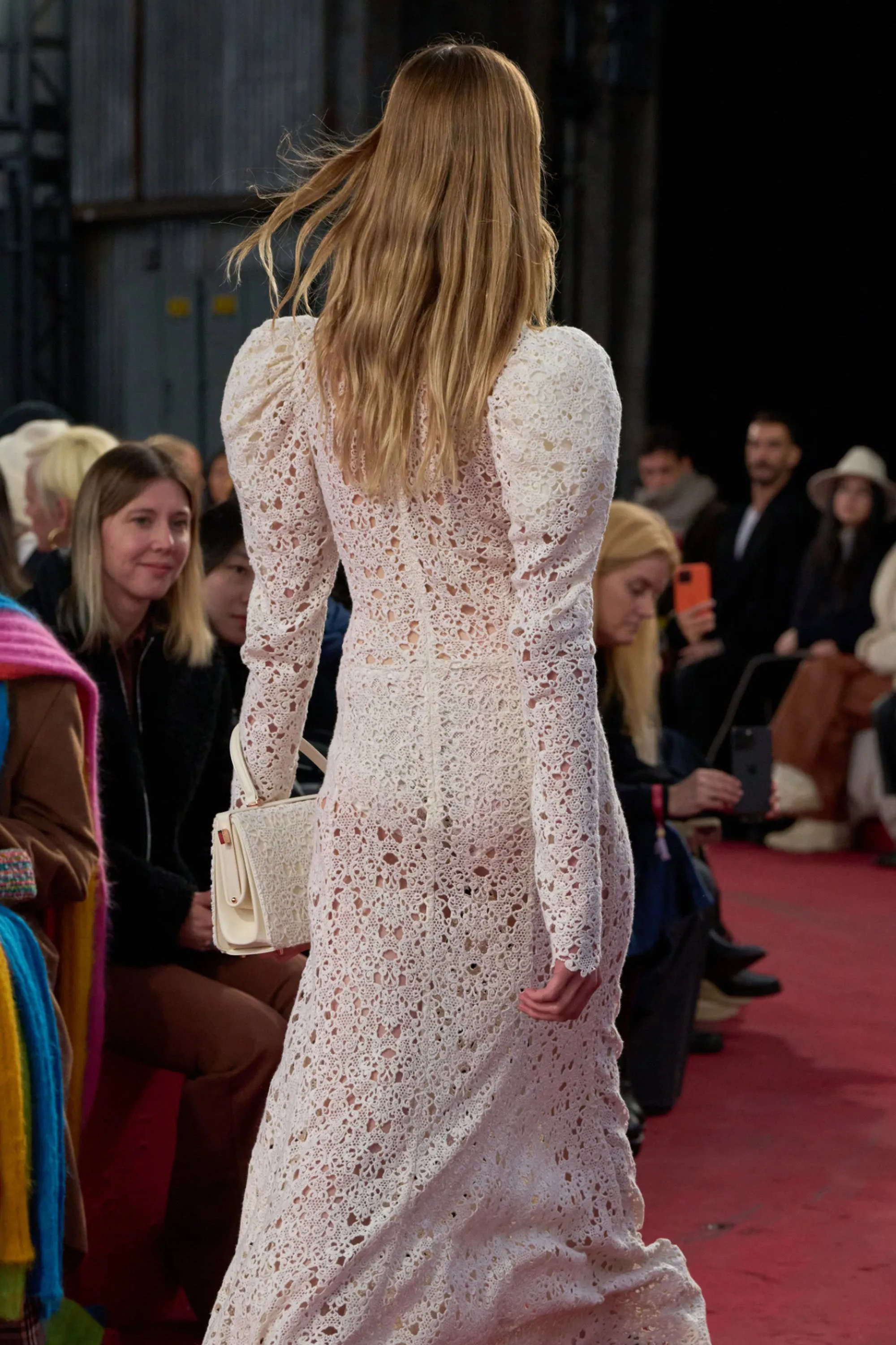 Lana Maxi Dress in Ivory Cashmere Lace