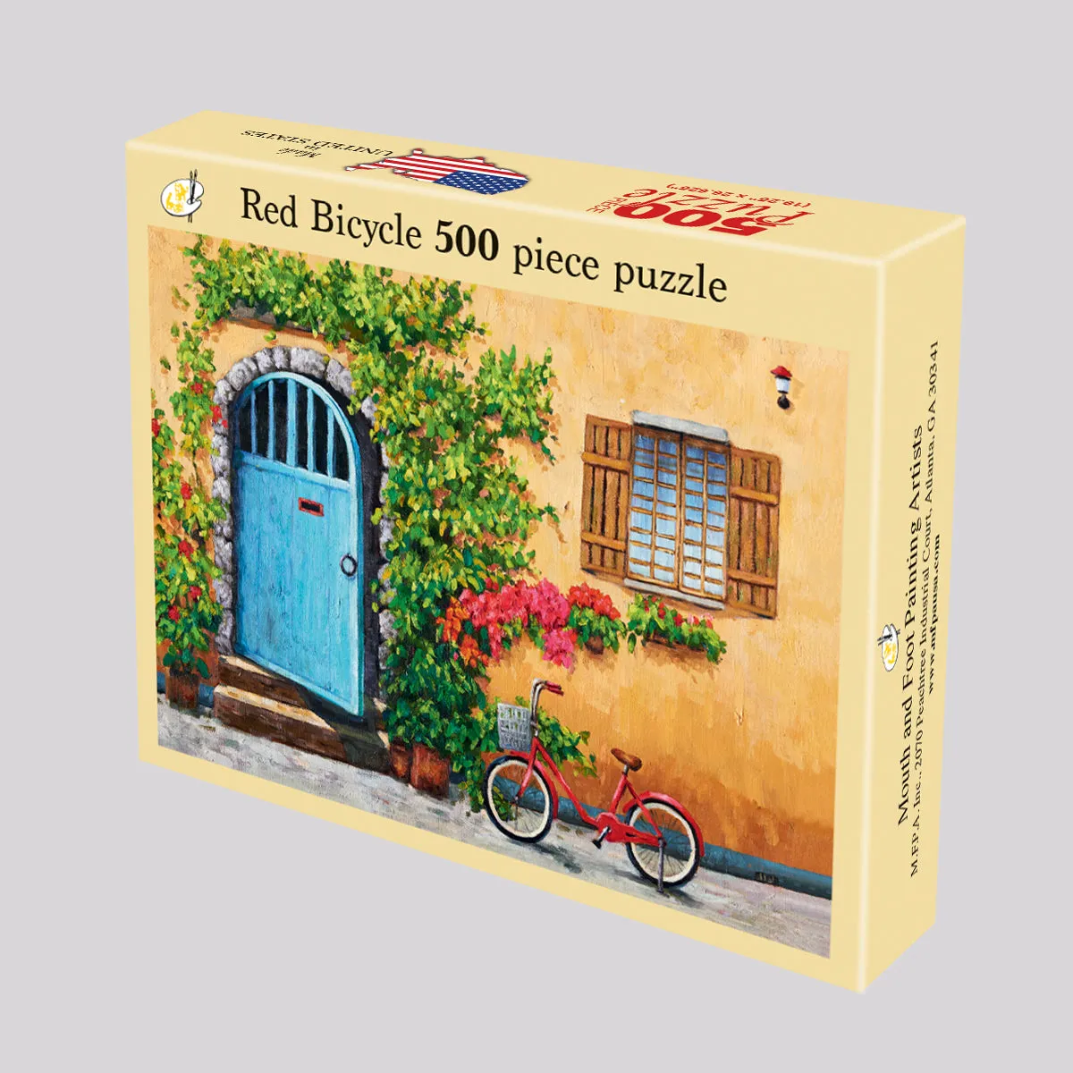 NEW: Jigsaw Puzzle "Red Bicycle- 500 Piece