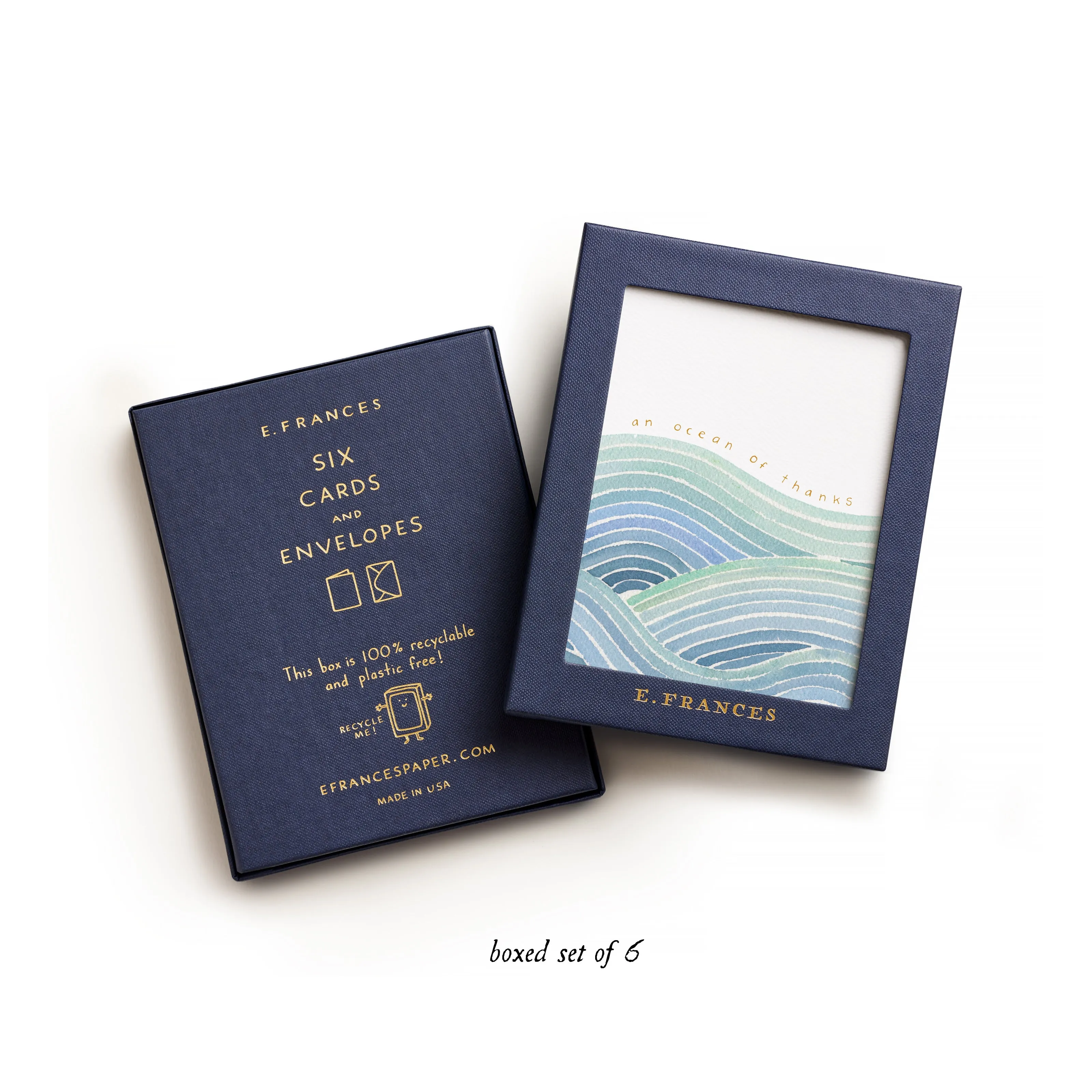 Ocean of Thanks Greeting Card