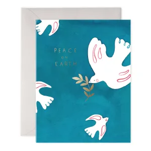 Peace Doves Holiday Card