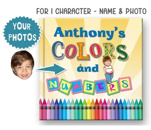 Personalized Colors and Numbers Book