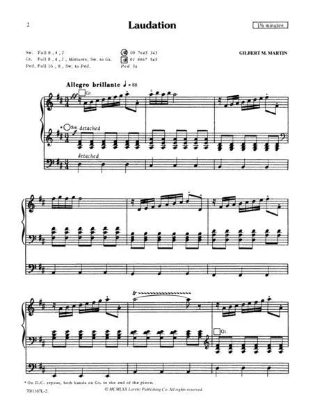 Play Something Quick! Short Organ Pieces . . . by Dorothy Wells