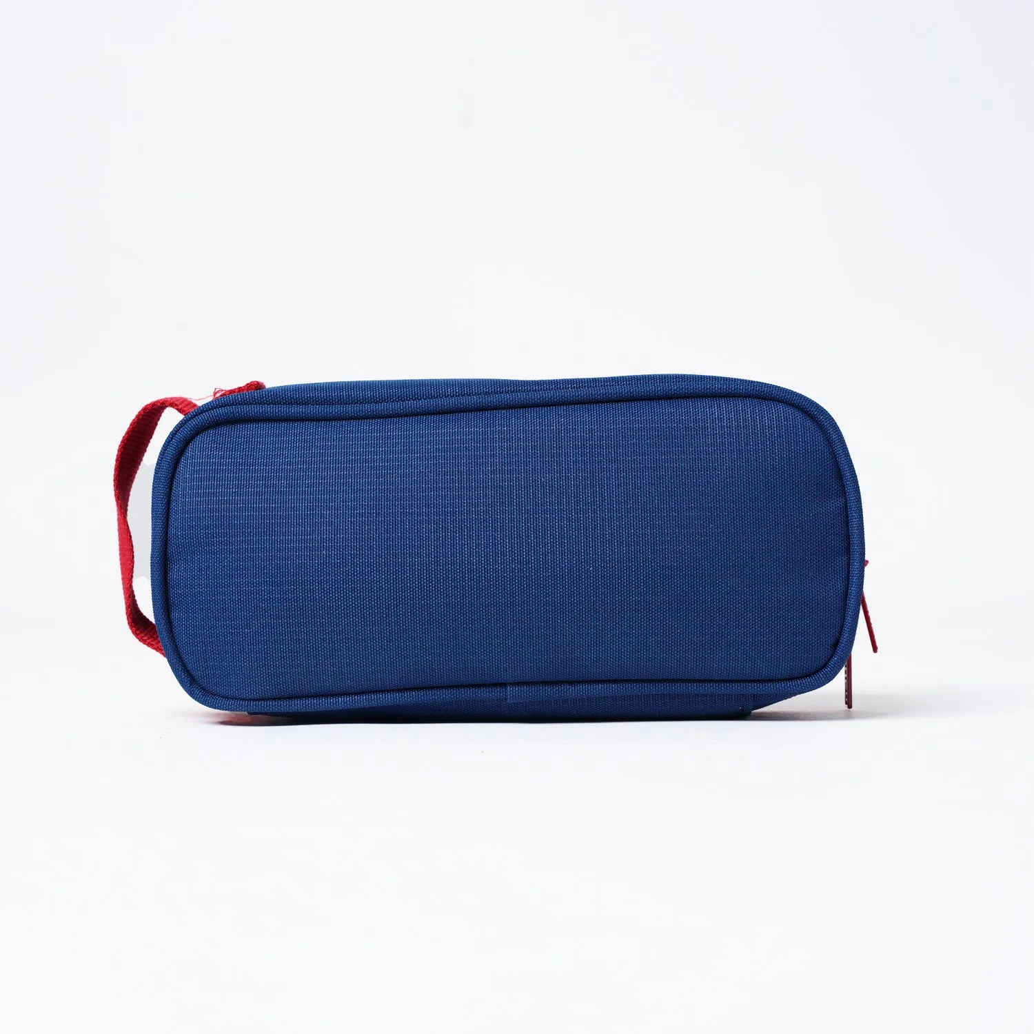 Poney Boys Navy Poney Logo Pencil Case with Holding Strap KB019