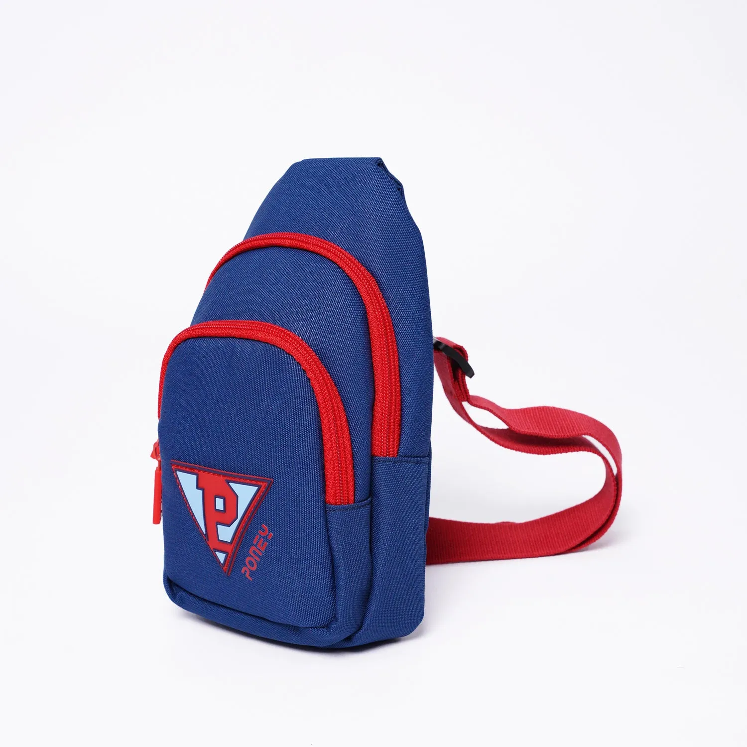 Poney Boys Navy Poney Logo Sling Bag KB020