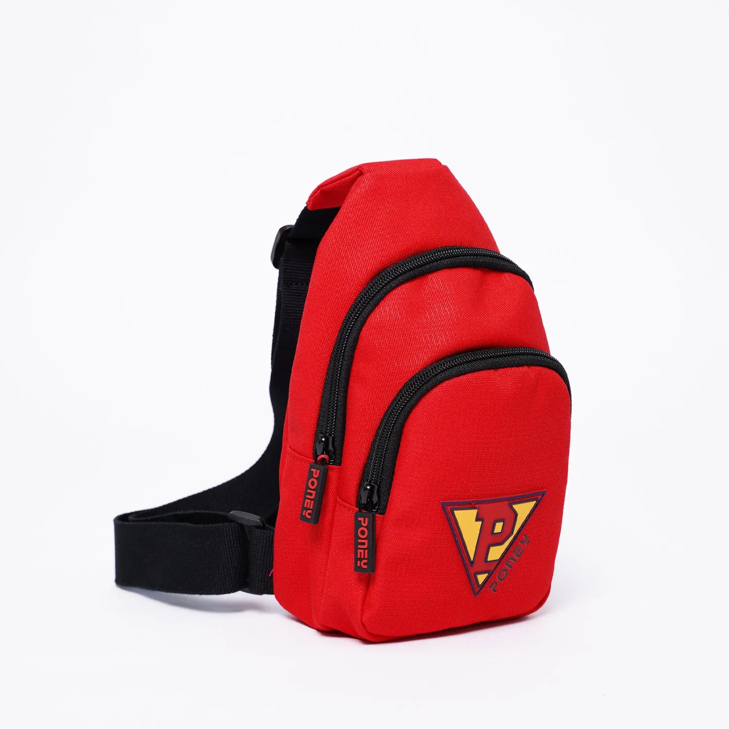 Poney Boys Red Poney Logo Sling Bag KB016