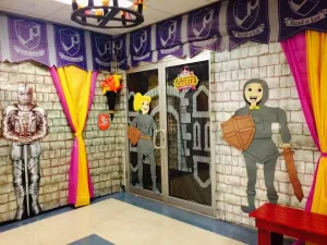 "Sir ReadALot" Medieval Fair Themed Book Fair Decorations!