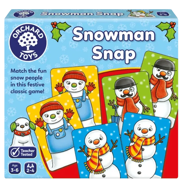 Snowman Snap - Orchard Toys Mini Game