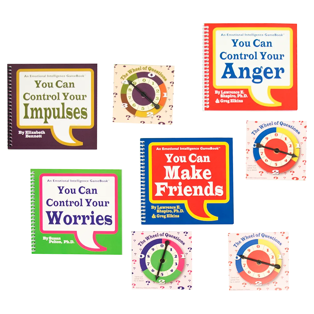 Spin & Learn! Emotional Intelligence Games - Set of 4