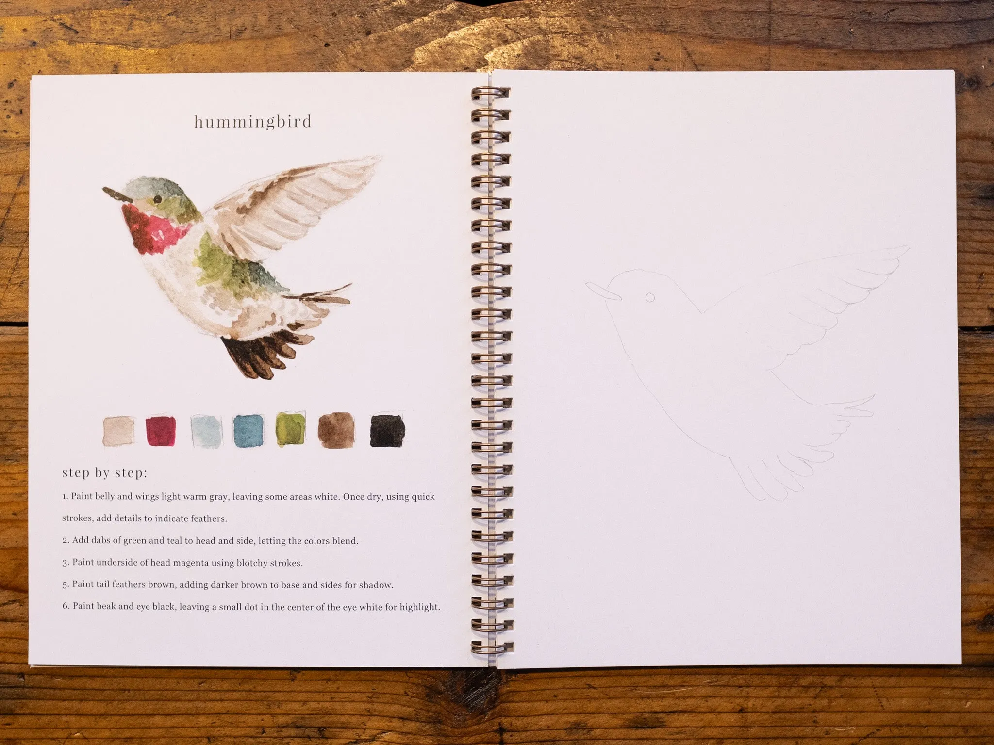 Watercolor Workbooks