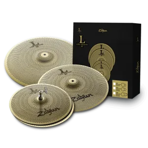 Zildjian L80 Low Volume Cymbal Pack - 14/16/18" - LV468